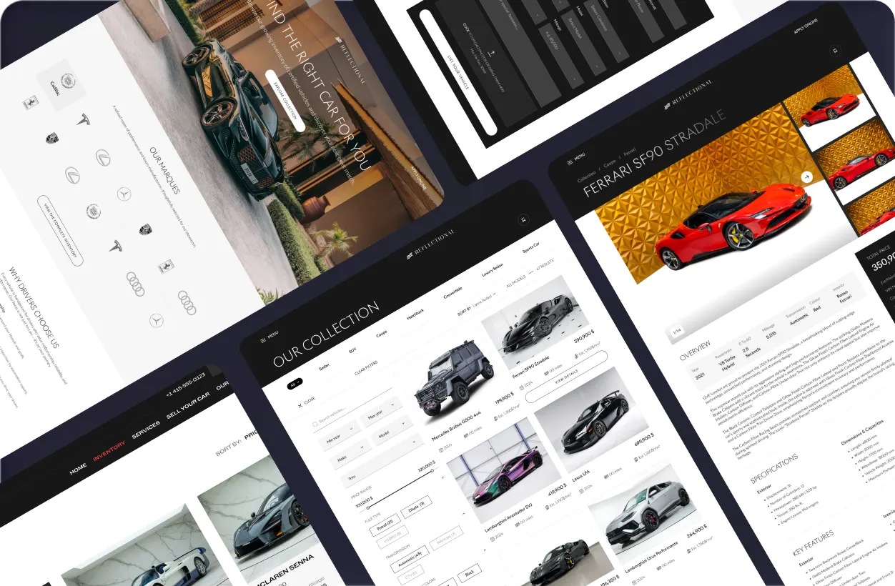 Arizona template pages and layouts