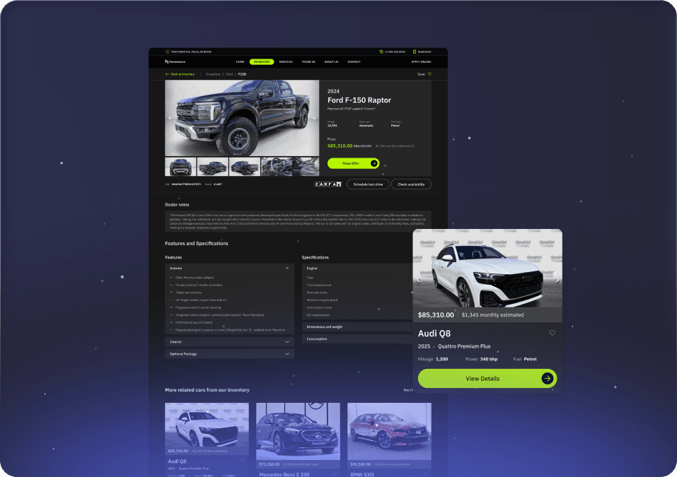 Truck buyers research
